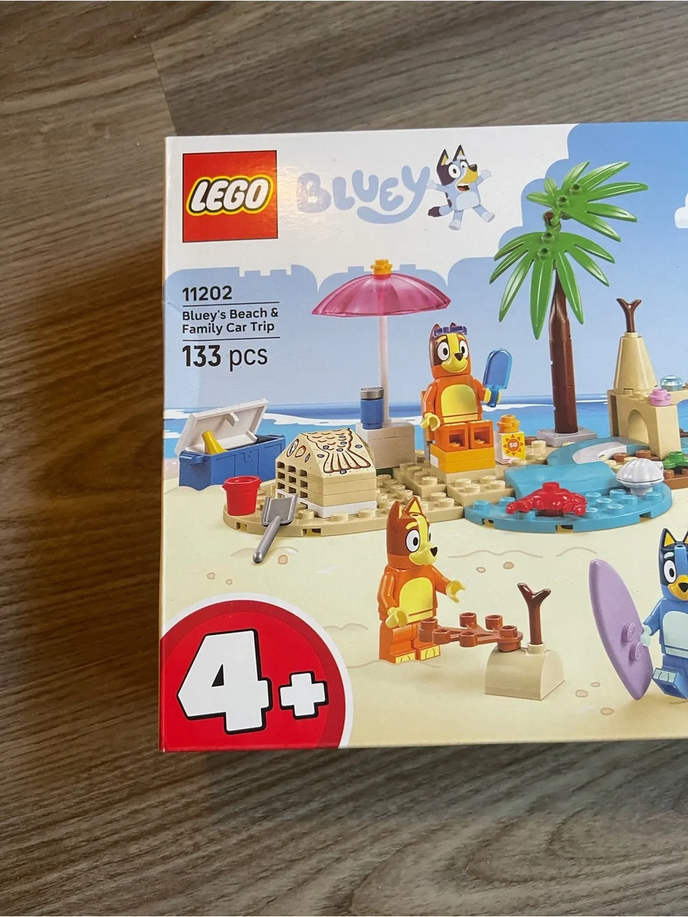 LEGO Bluey: Bluey’s Beach & Family Car Trip Building Set 11202 NEW